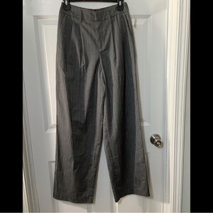 A New Day wide leg Charcoal pants size 2 NWT